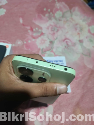 Redmi note 14 ram 6+6gb room 128gb